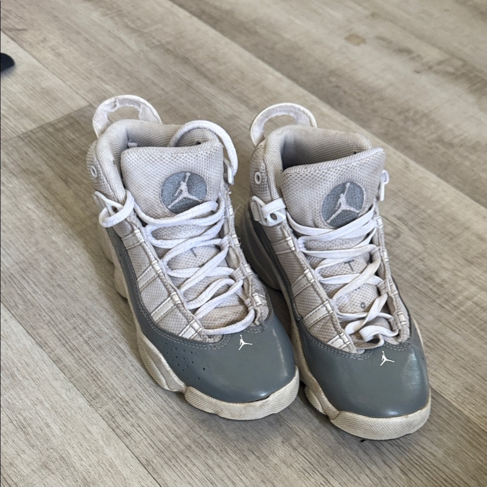 Stylish Kids' Sneakers with White, and Grey Accents
